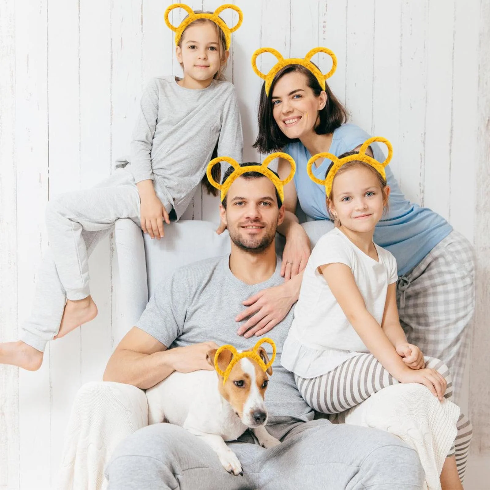 Обруч Медвежонка Ушки Желтый, фото №7