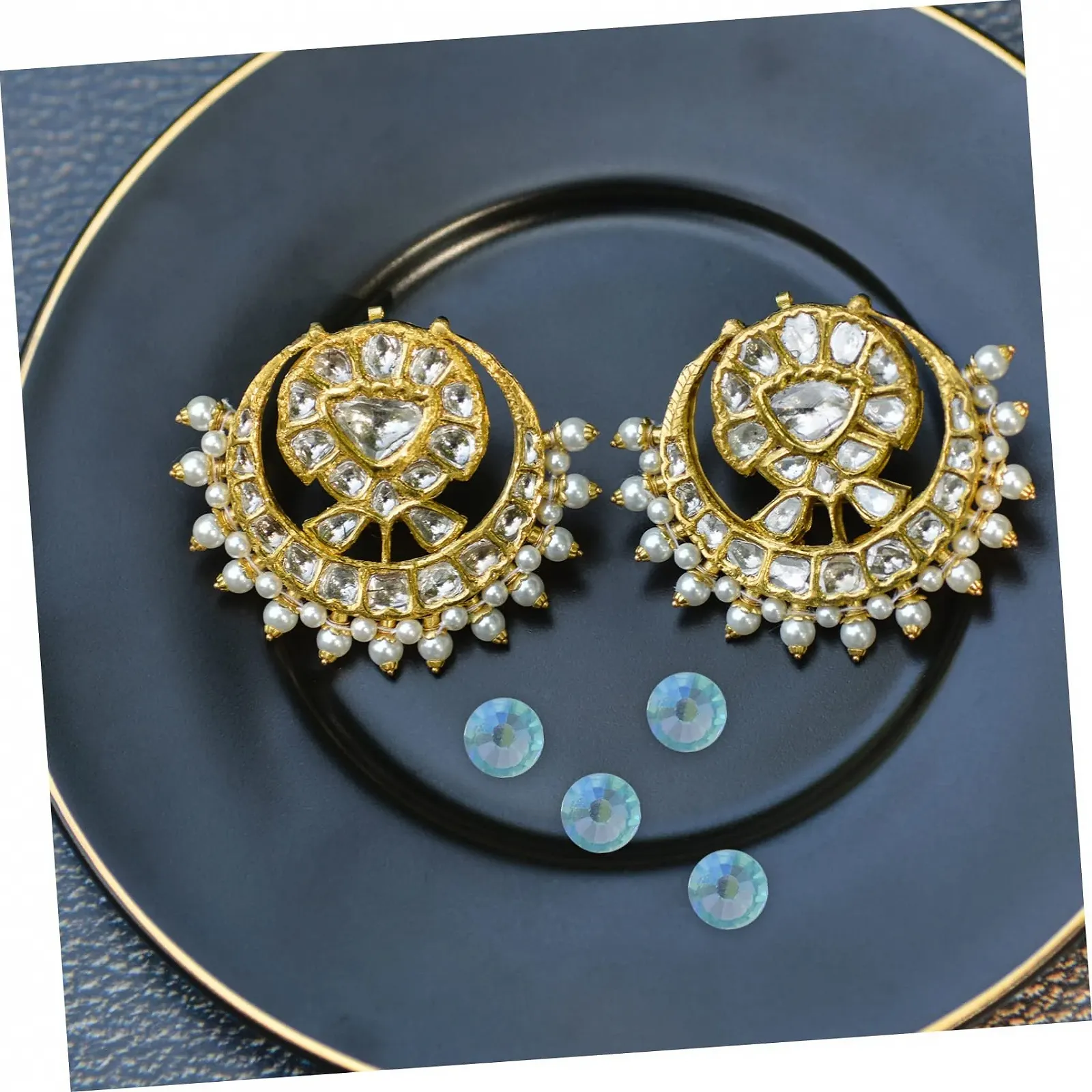 Стразы 1440 шт. Плоские стеклянные для дизайна ногтей, мелко обработанные, подходят для DIY дизайна ногтей и мероприятий, фото №7