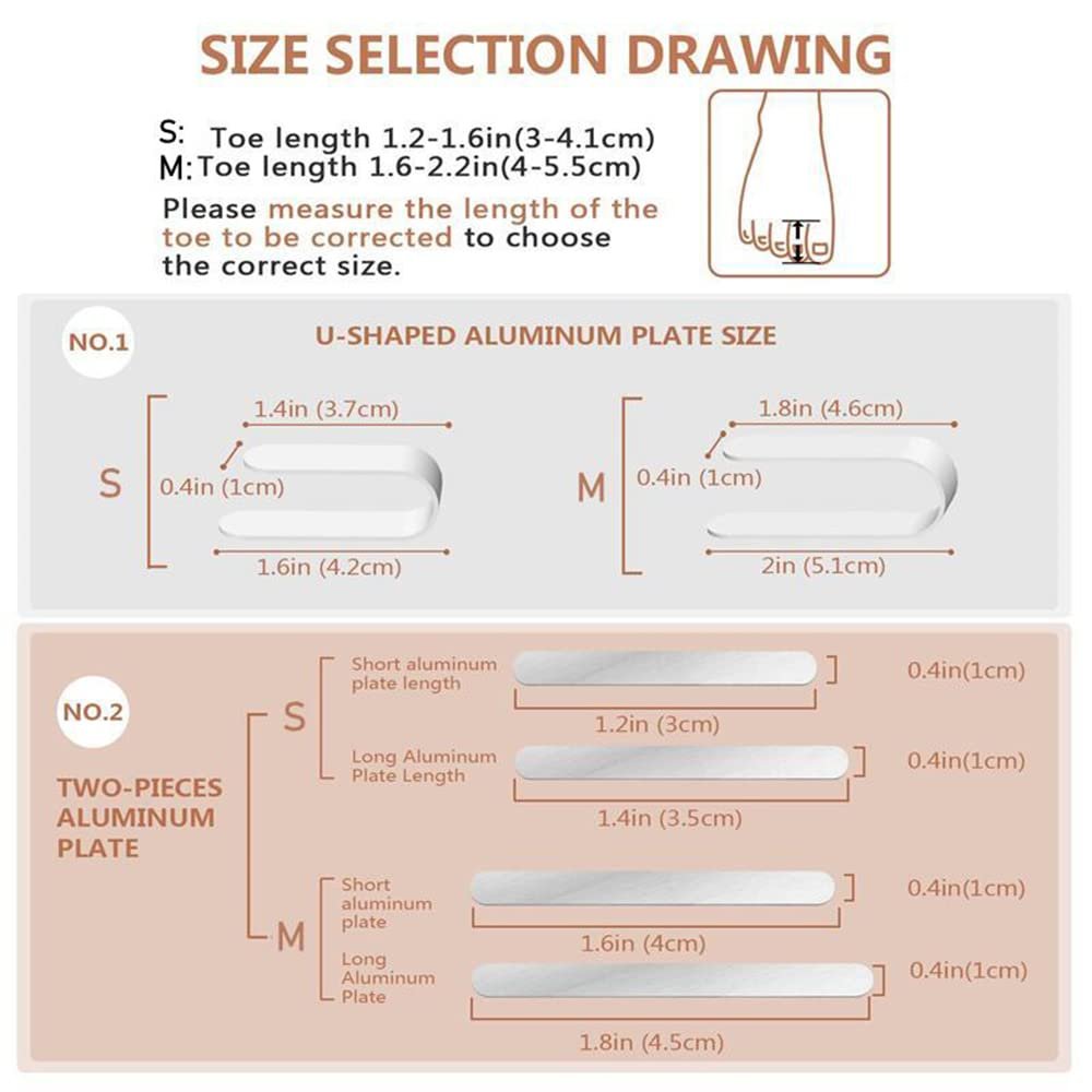 Шина для пальця стопи Ліва Бежевий, S, фото №7