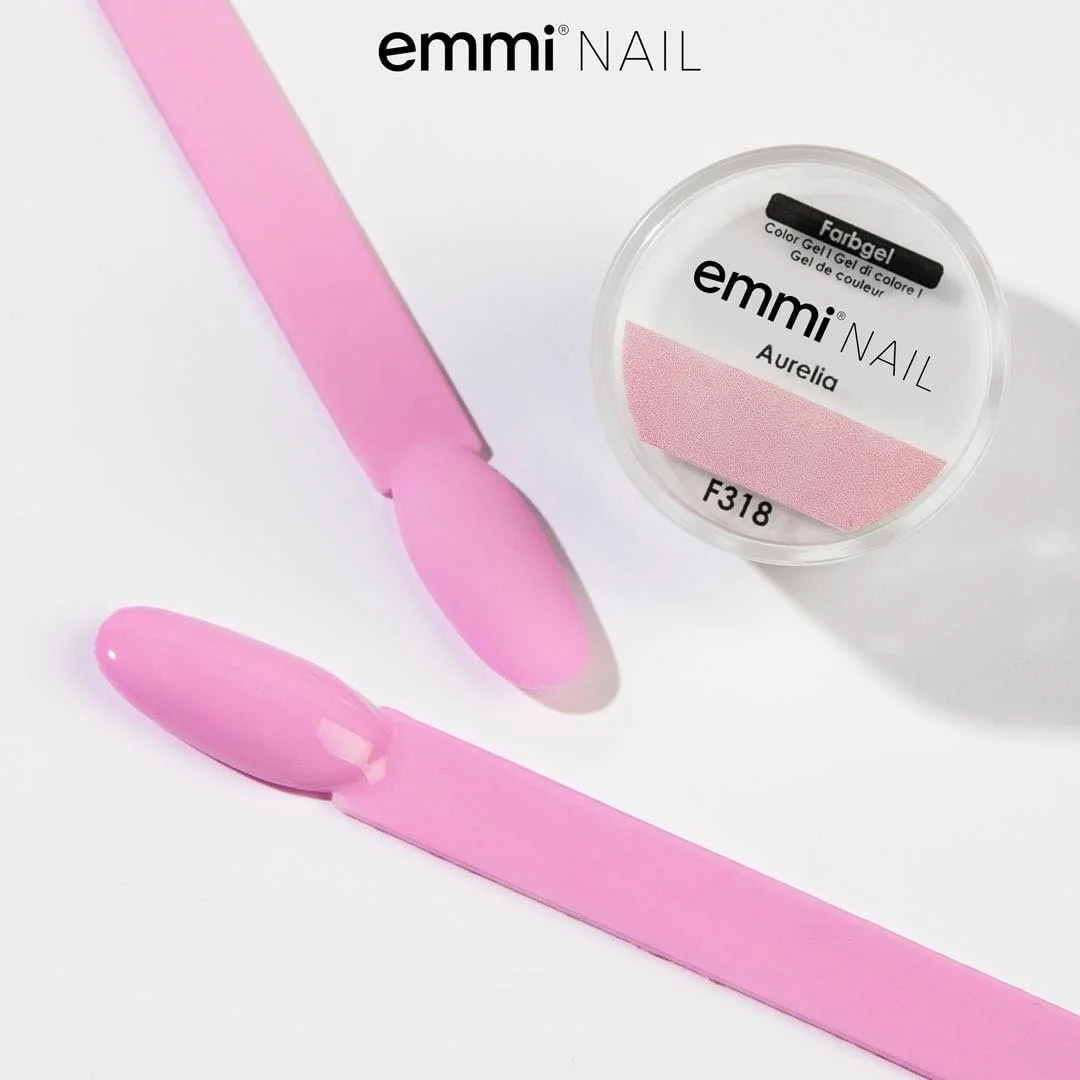Цветной гель Emmi Nail Aurelia, UV/LED гель для яркого цвета, высокая укрывистость, средняя вязкость и самовыравнивание, без растекания по краям ногтя, 5 мл, фото №8 Цветной гель Emmi Nail Aurelia, UV/LED гель для яркого цвета, высокая укрывистость, средняя вязкость и самовыравнивание, без растекания по краям ногтя, 5 мл, фото №8