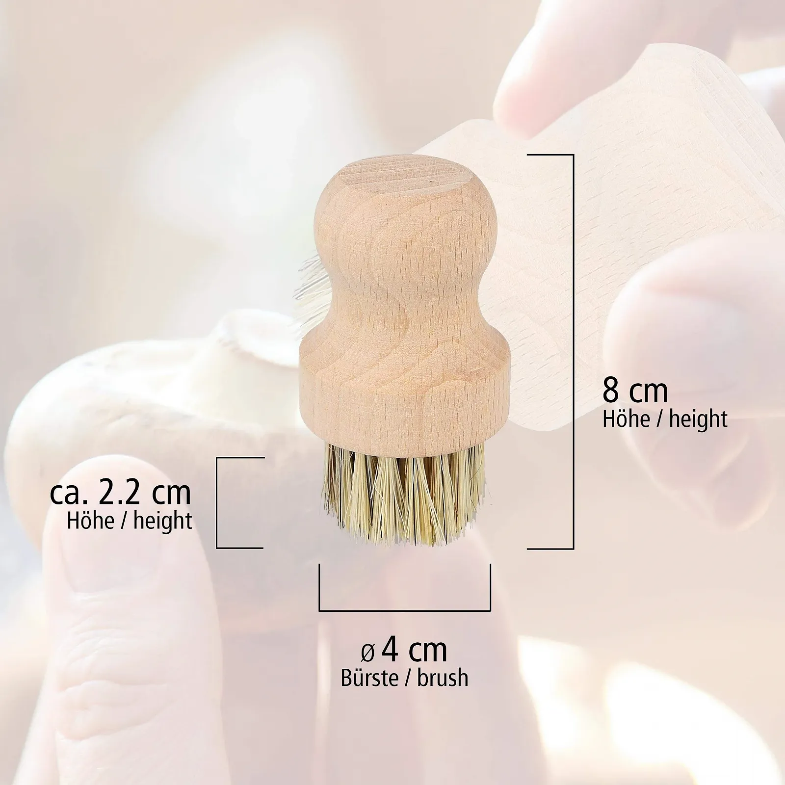 Набір щіток для овочів та фруктів Lantelme 4 шт. Sisal Wooden Handle Natural Bristles, фото №7 Набір щіток для овочів та фруктів Lantelme 4 шт. Sisal Wooden Handle Natural Bristles, фото №7