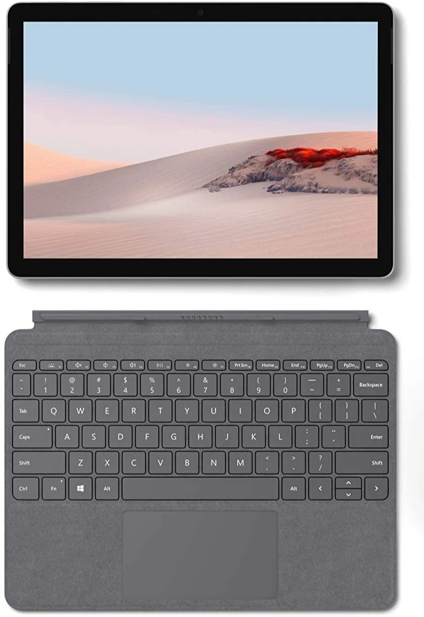 Планшет 10.5" Full HD Microsoft Surface Go 2 (STQ-00003) Intel Pentium 4425Y RAM 8GB SSD 128GB 10ч батарея Win10 Магниевый корпус Платиновый, фото №4