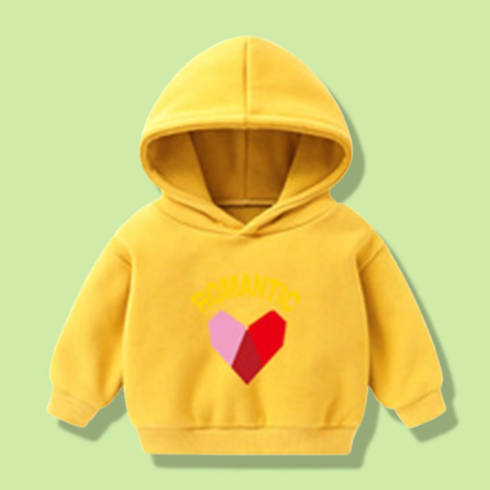 Пуловер для девочки 140 - Модные толстовки с капюшоном для девочек для повседневной носки в школе на улице Стильные толстовки с длинными рукавами и мультяшным принтом для детей от 1 до 6 лет, фото №3