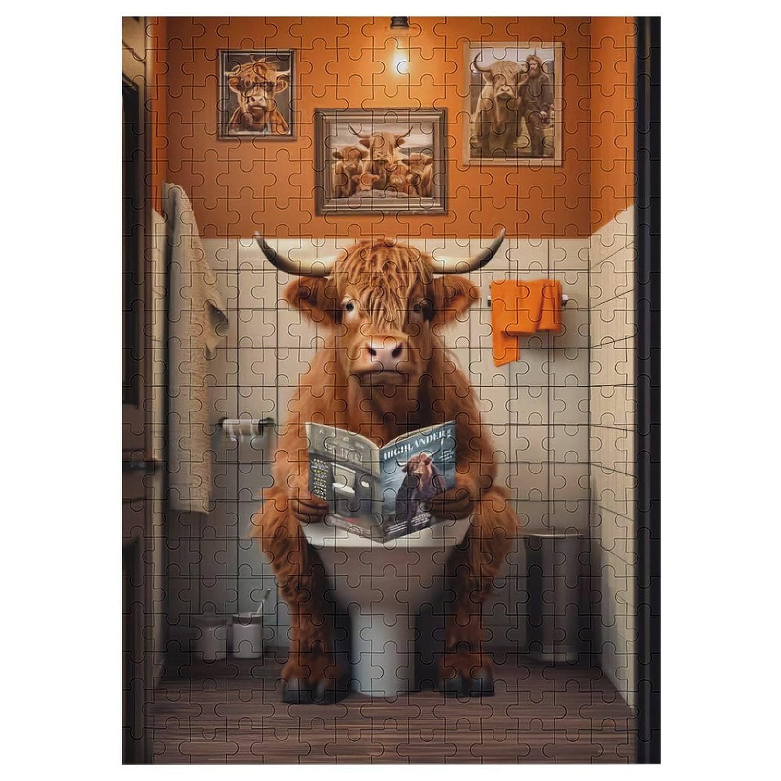 Пазл Cow 300 елементів 42 x 30 см, фото №1