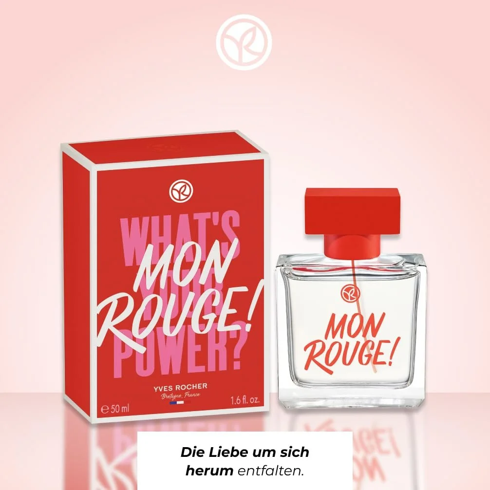 Парфюмированная вода Yves Rocher Mon Rouge! Пачули, нероли и ирис 50 мл, фото №2