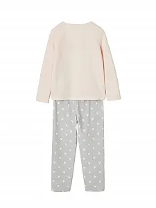 Піжама Vertbaudet для дівчинки, Лисиця synthetic.ua - Фото 1