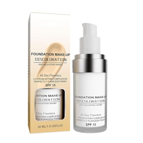 Тональный крем Brightening Liquid Foundation для лица, для контроля жирности, стойкое покрытие, 30 мл, SPF 15, фото №1 Тональный крем Brightening Liquid Foundation для лица, для контроля жирности, стойкое покрытие, 30 мл, SPF 15, фото №1