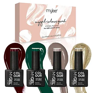 Гель-лак MYLEE MyGel Festive Favourites Набір 4 x 10 мл - Фото 1
