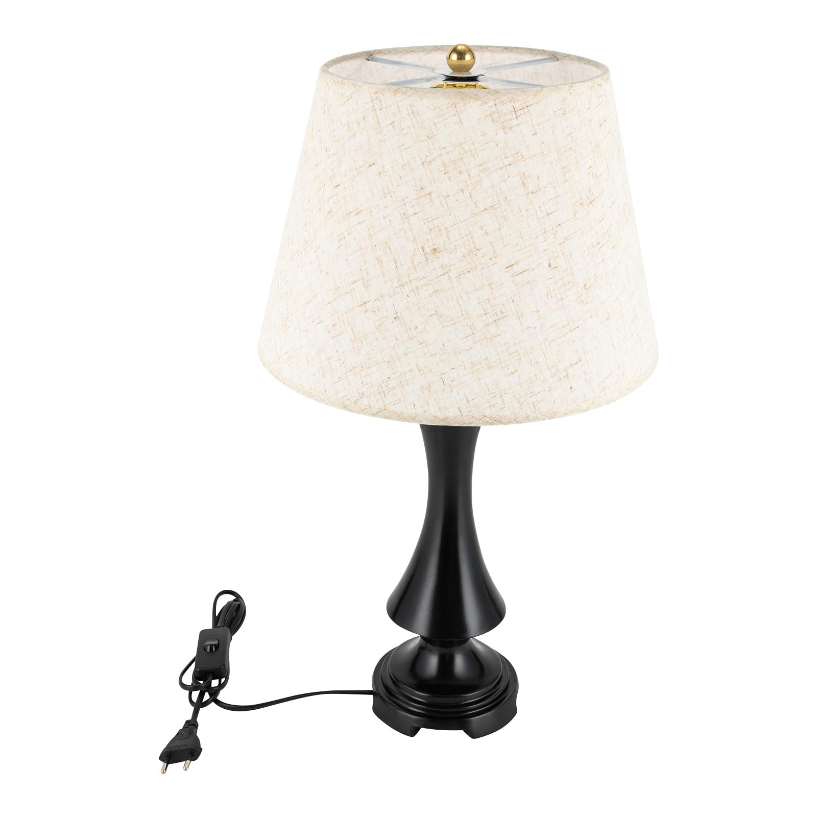 Настільна лампа WooDerson 5 м² чорна, фото №1