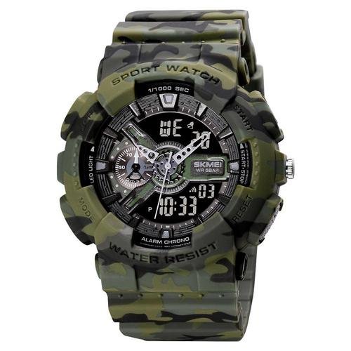 Годинник Skmei 1688 Military Green-Black, фото №1