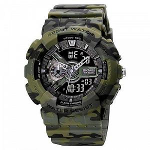 Годинник Skmei 1688 Military Green-Black - Фото 1