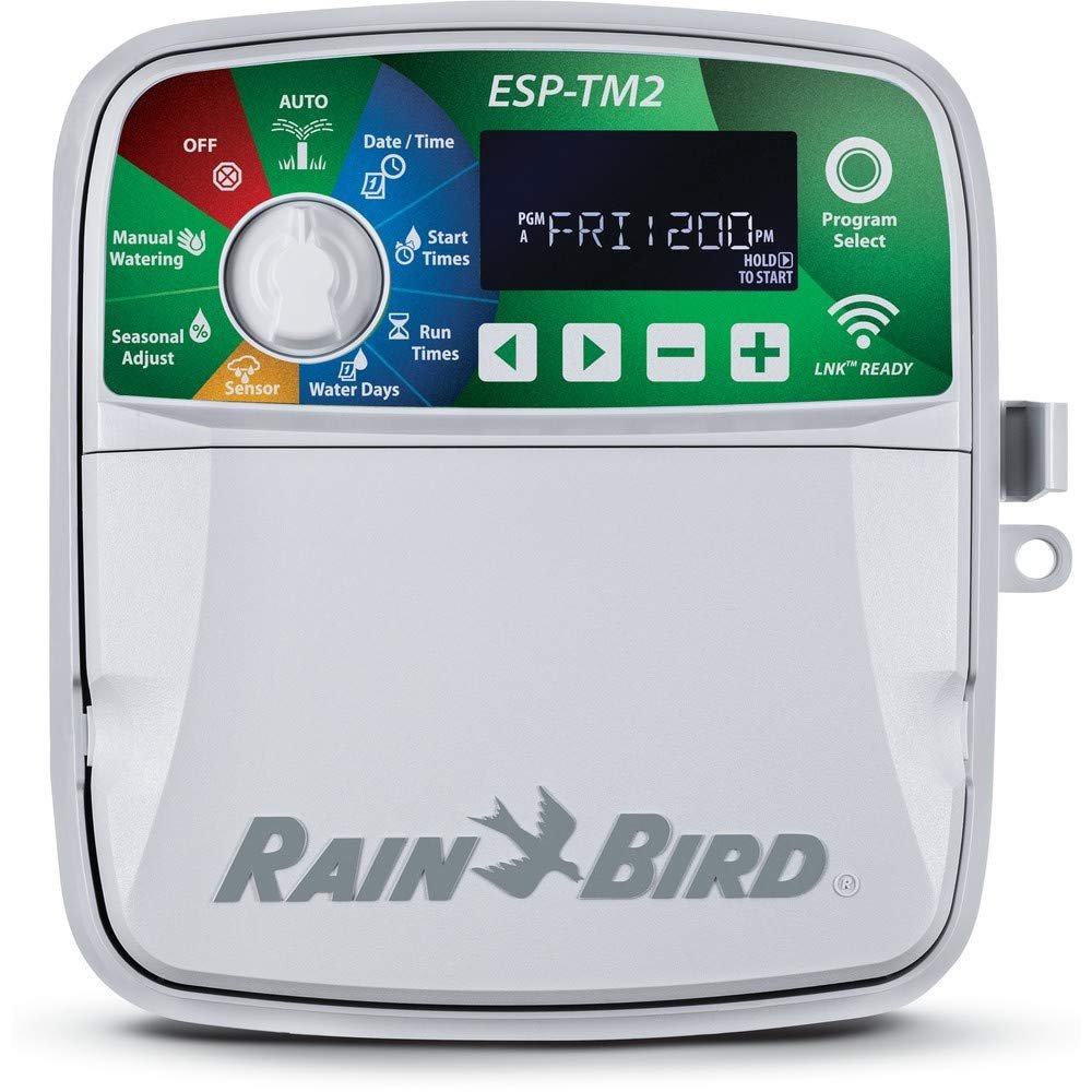 Контролер, таймер Rain Bird ESP-TM2 230 V 12 станцій для внутрішнього та зовнішнього використання, фото №1