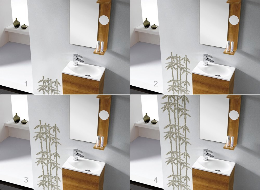 Наклейка на плитку Grandora W430 Бамбук сріблясто-сіра вінілова, фото №2 Наклейка на плитку Grandora W430 Бамбук сріблясто-сіра вінілова, фото №2