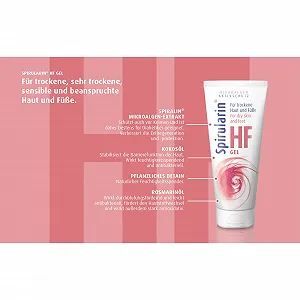 Гель для ног Spirularin HF профессиональный для сухой кожи 100 мл synthetic.ua - Фото 1