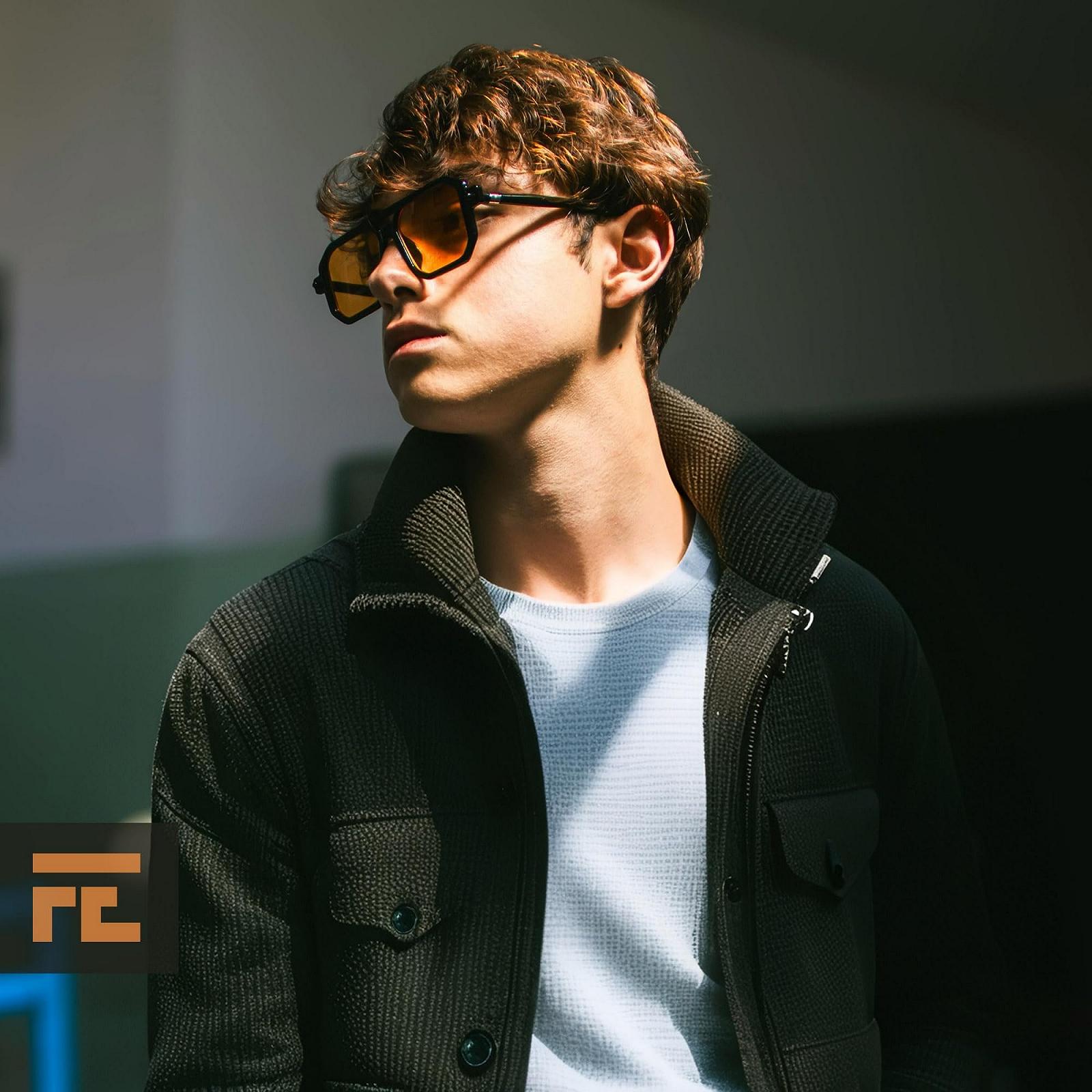 Солнцезащитные очки Ретро FEISEDY 70s Квадратные B2622, фото №4