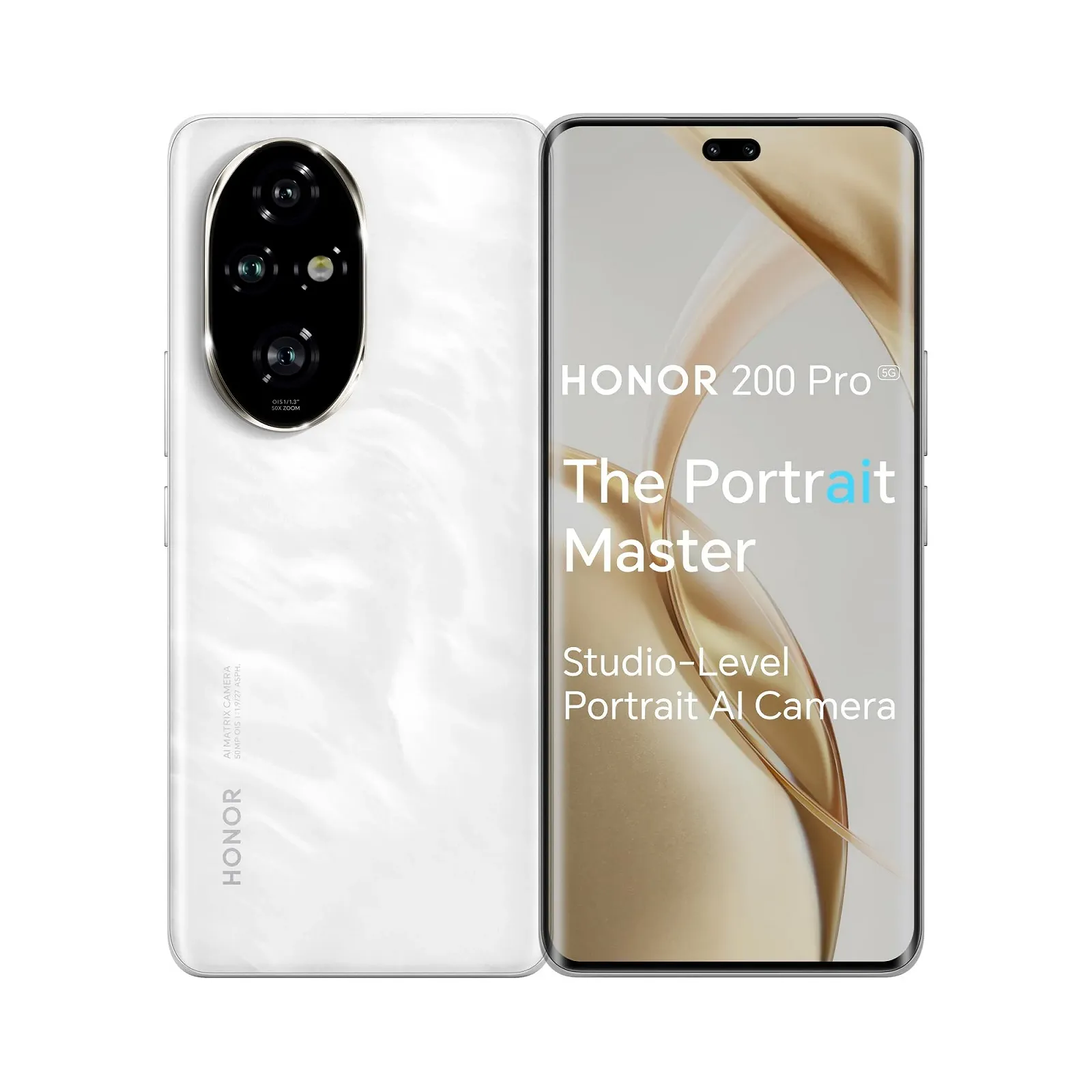 Смартфон Honor 200 Pro 5G Dual SIM 12 GB / 512 GB Moonlight White, фото №1 Смартфон Honor 200 Pro 5G Dual SIM 12 GB / 512 GB Moonlight White, фото №1