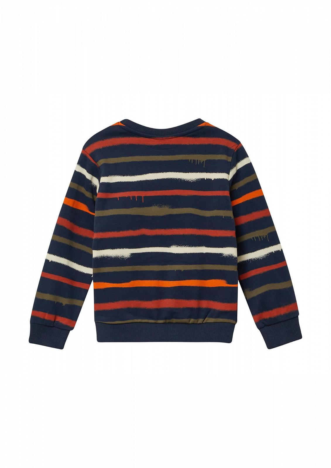 Толстовка s.Oliver з принтом по всій поверхні та маленьким фотопринтом, фото №2