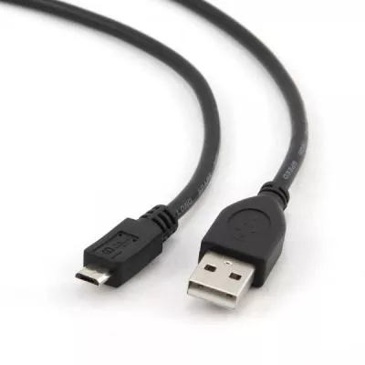 Дата кабель USB 2.0 AM to Micro 5P 3.0m Cablexpert (CCP-mUSB2-AMBM-10), фото №1