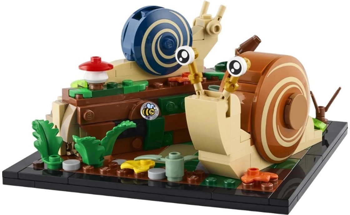 Конструктор LEGO Ideas Дружелюбные улитки (40788), фото №3
