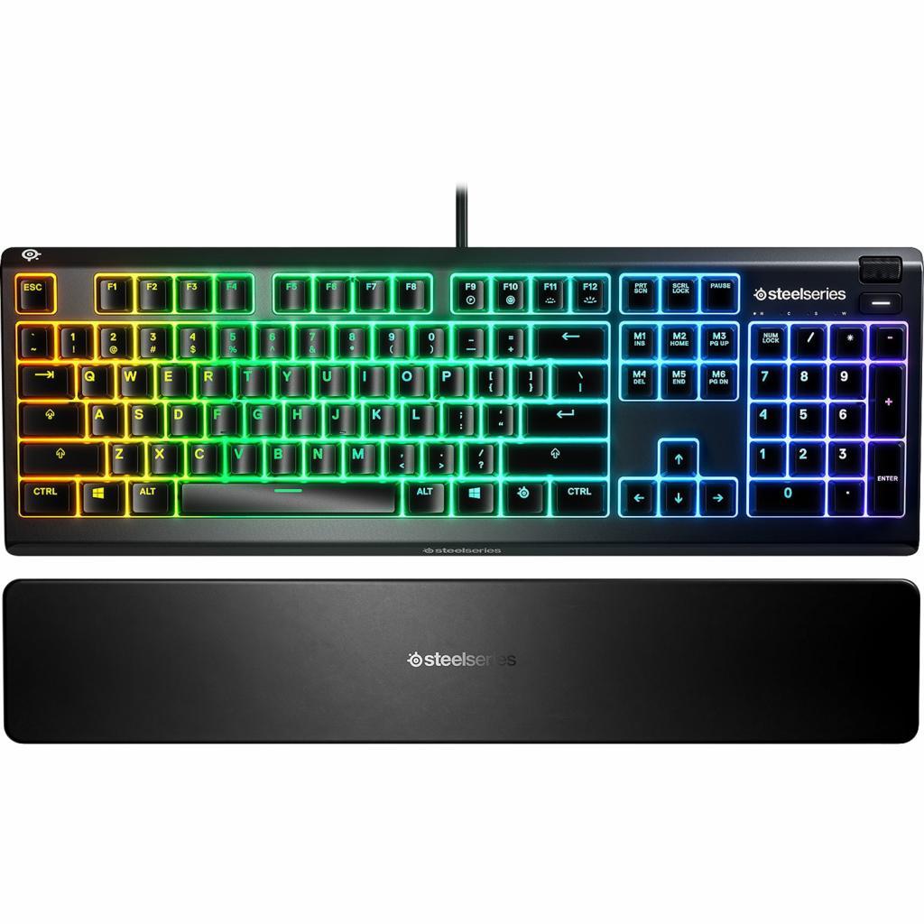 Клавиатура Steelseries Apex 3 RU 64805 WY36dnd-257768, фото №3