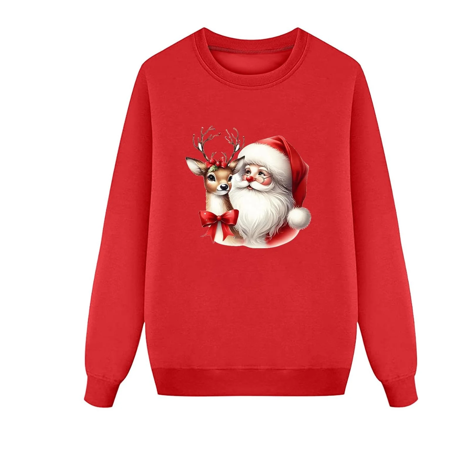 Рождественский свитер Eauptffy для семьи, праздничный свитер, мужской, женский, детский, мужской, смешной, праздничный комплект, рождественский наряд, семейный свитер, фото №1