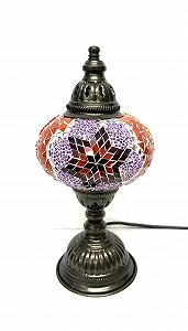 Настільна лампа Mosaic L Підлогова Східна Помаранчевий/Фіолетовий synthetic.ua - Фото 1