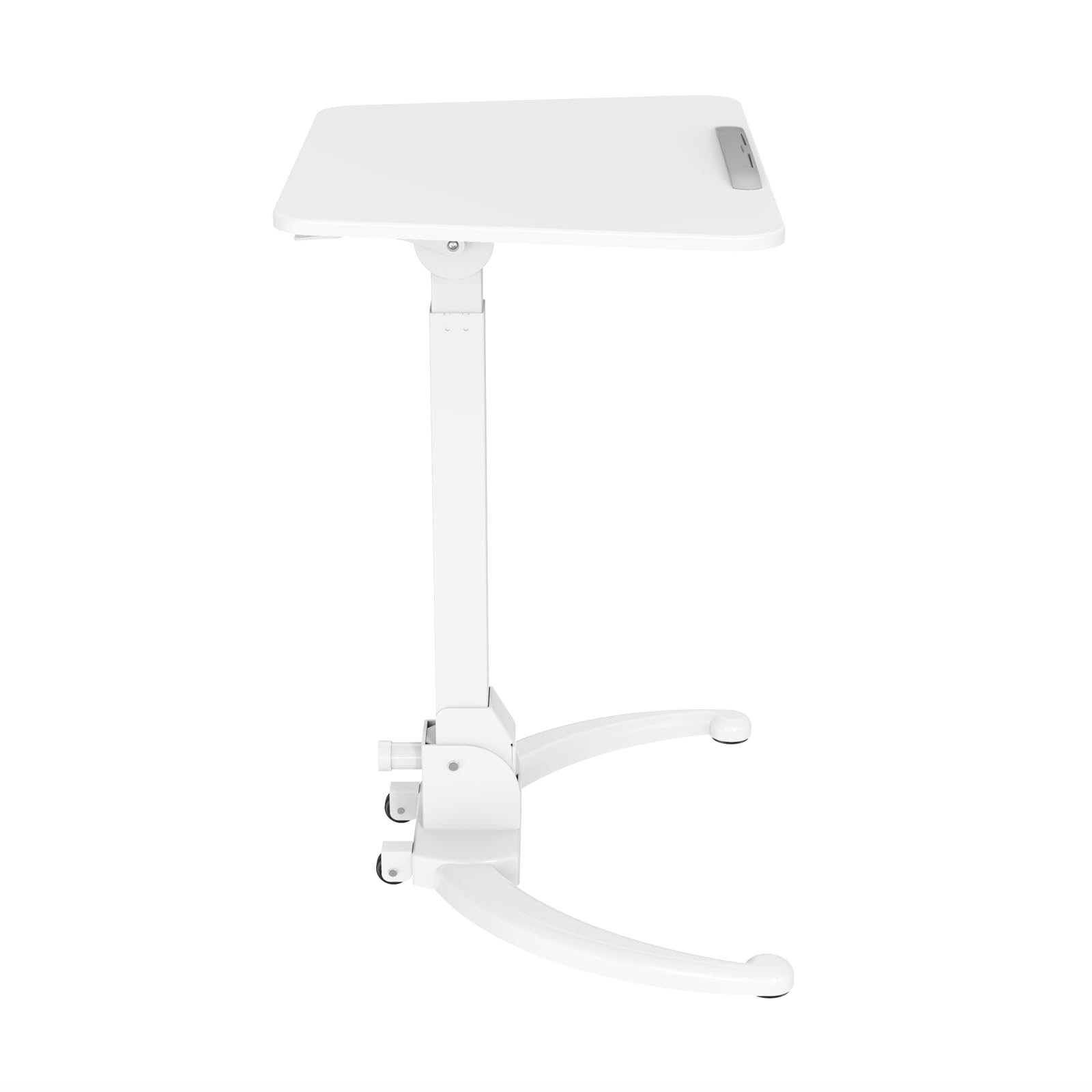 Столик для ноутбука Мобільний столик SVITA WONJU Підставка Складаний регульований по висоті Білий, фото №8