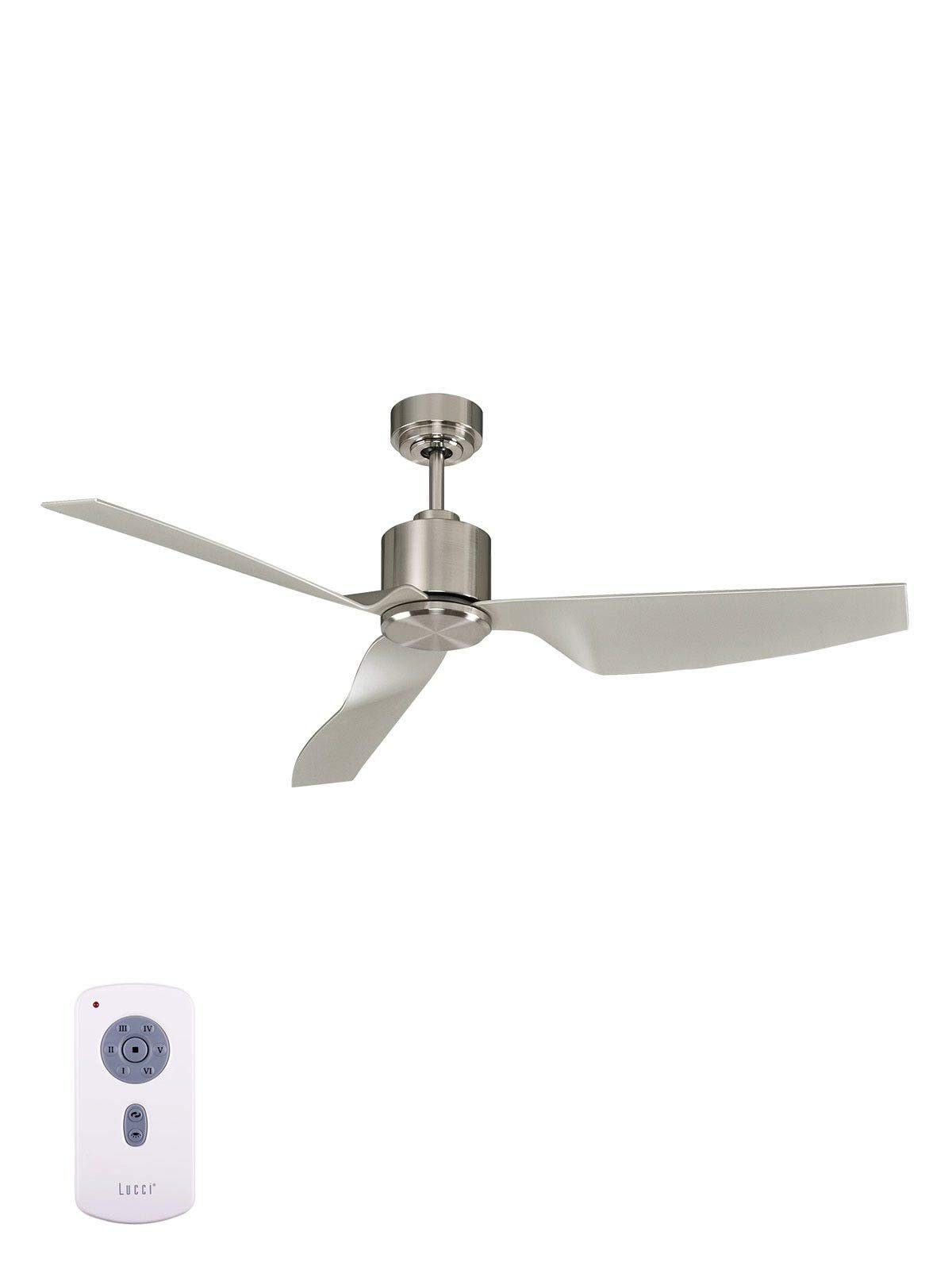 Вентилятор Lucci Air Airfusion Climate II DC, 35 Вт, хром/серебро, фото №1