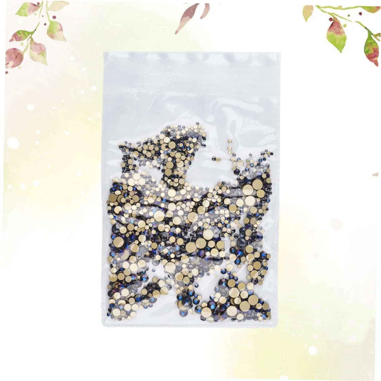 Стразы 1440 шт. для ногтей для маникюра Смешанные размеры Самоклеящиеся для самодельного нейл-арта, фото №9