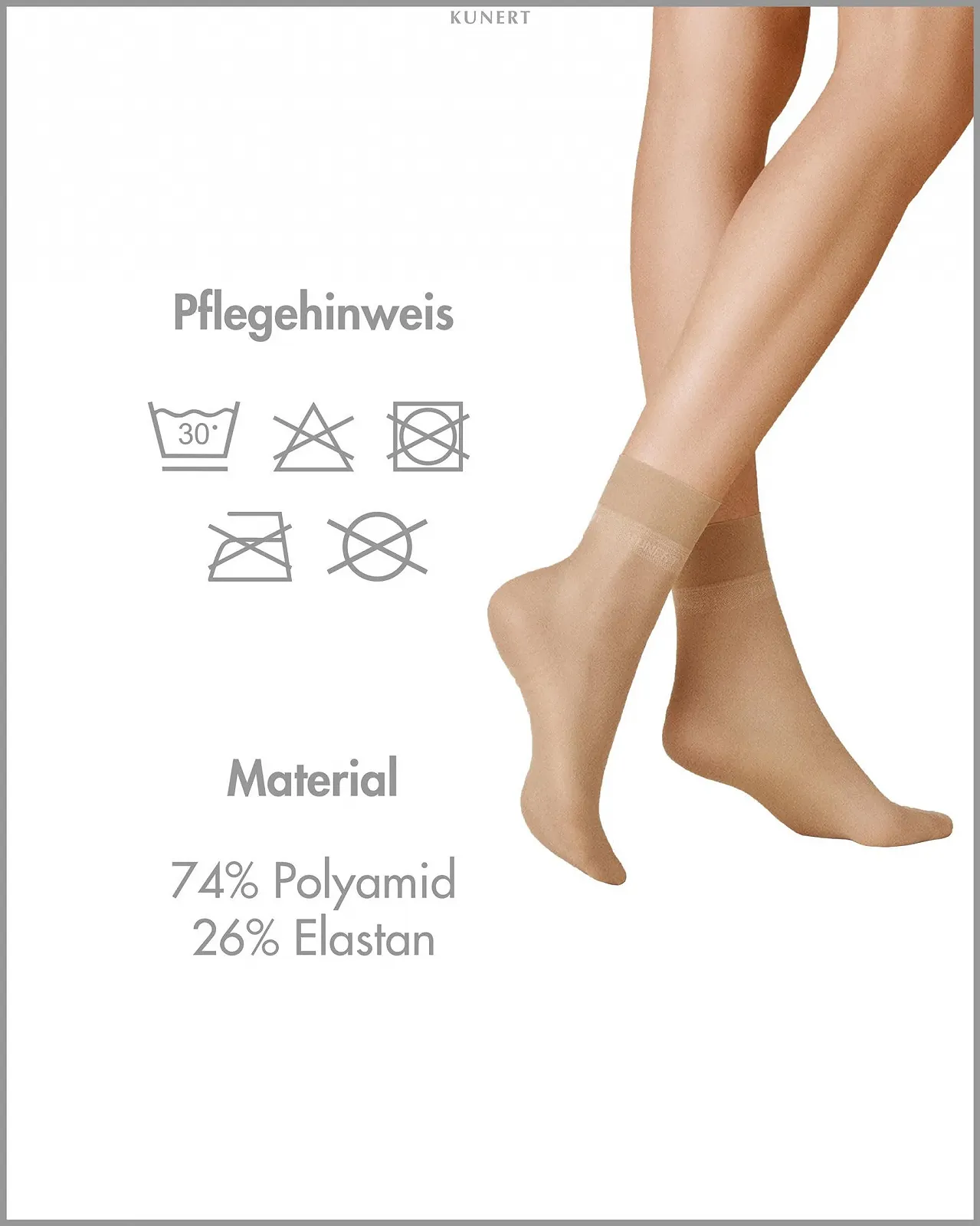 Шкарпетки KUNERT Mystique 20 Mesh Stop 20 Den, фото №3