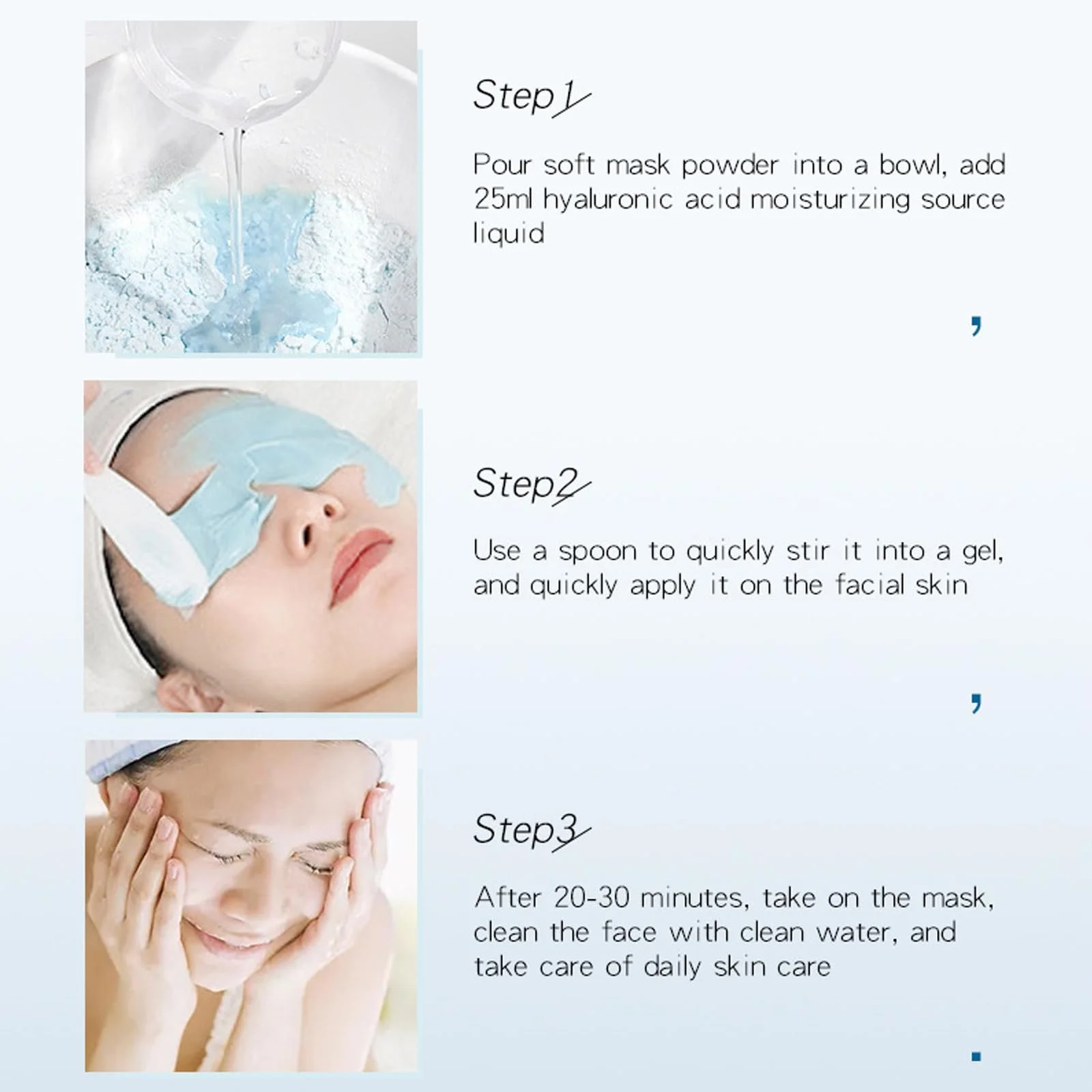 Маска-пленка Jelly Premium Hydro Jelly Mask, порошковая маска для лица для увлажнения и питания, маска-пленка, маски для лица для ухода за красотой лица, фото №6