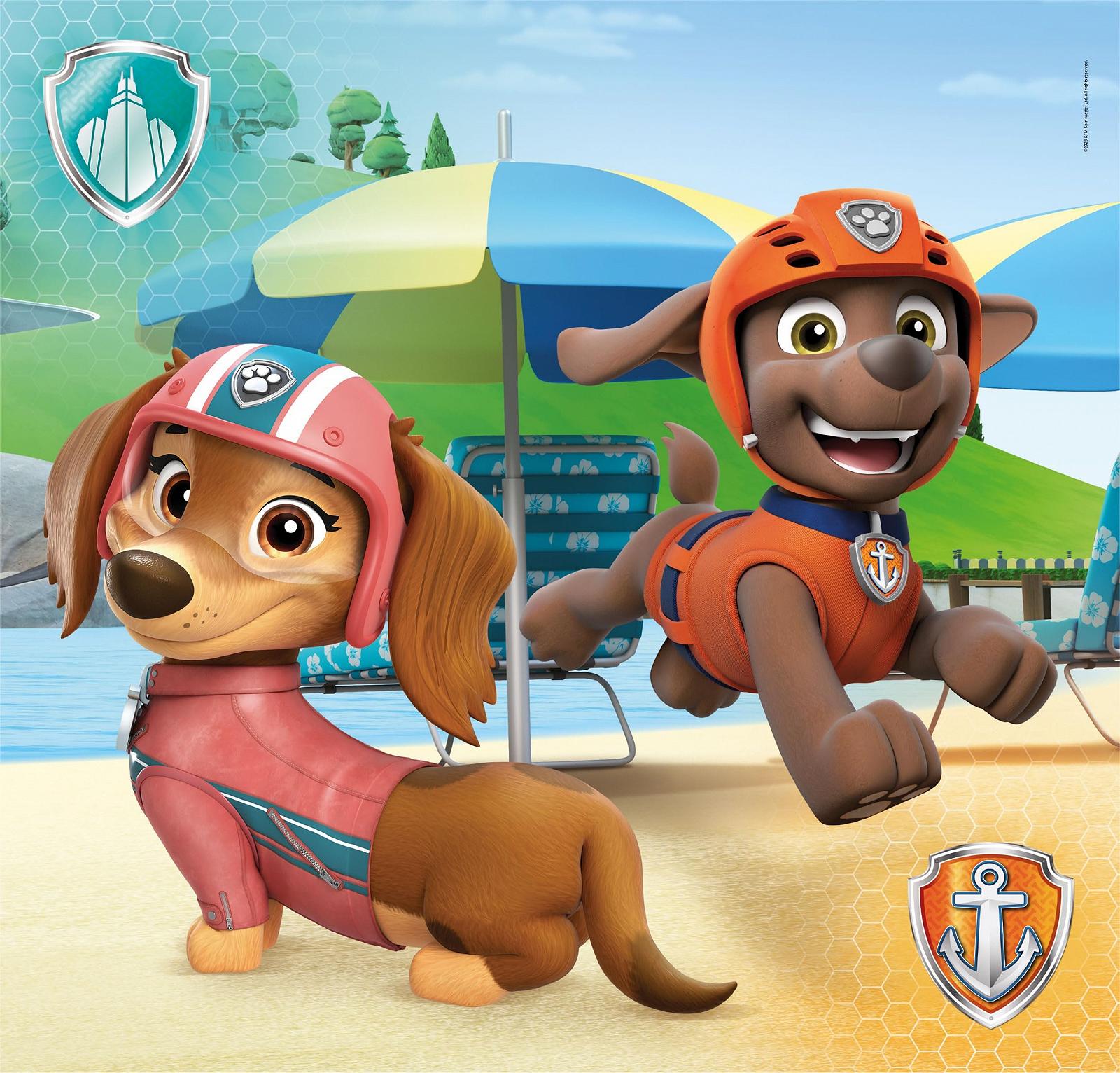 Пазл Clementoni Supercolor Paw Patrol 3 x 48 елементів 25301, фото №5