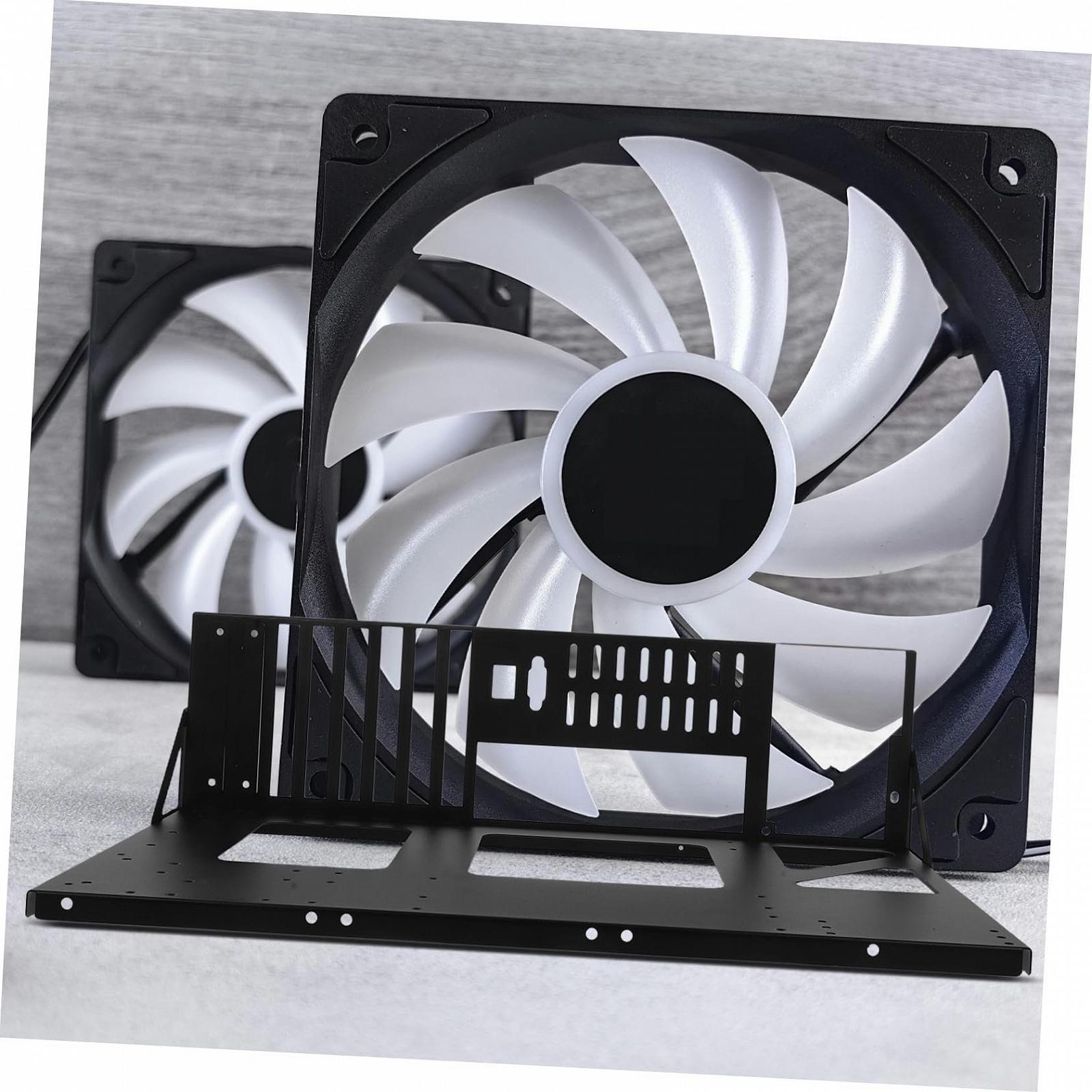 Материнская плата Стальная утолщенная ATX рама для ПК корпуса Улучшенный отвод тепла Простая установка Подходит для материнских плат, фото №4