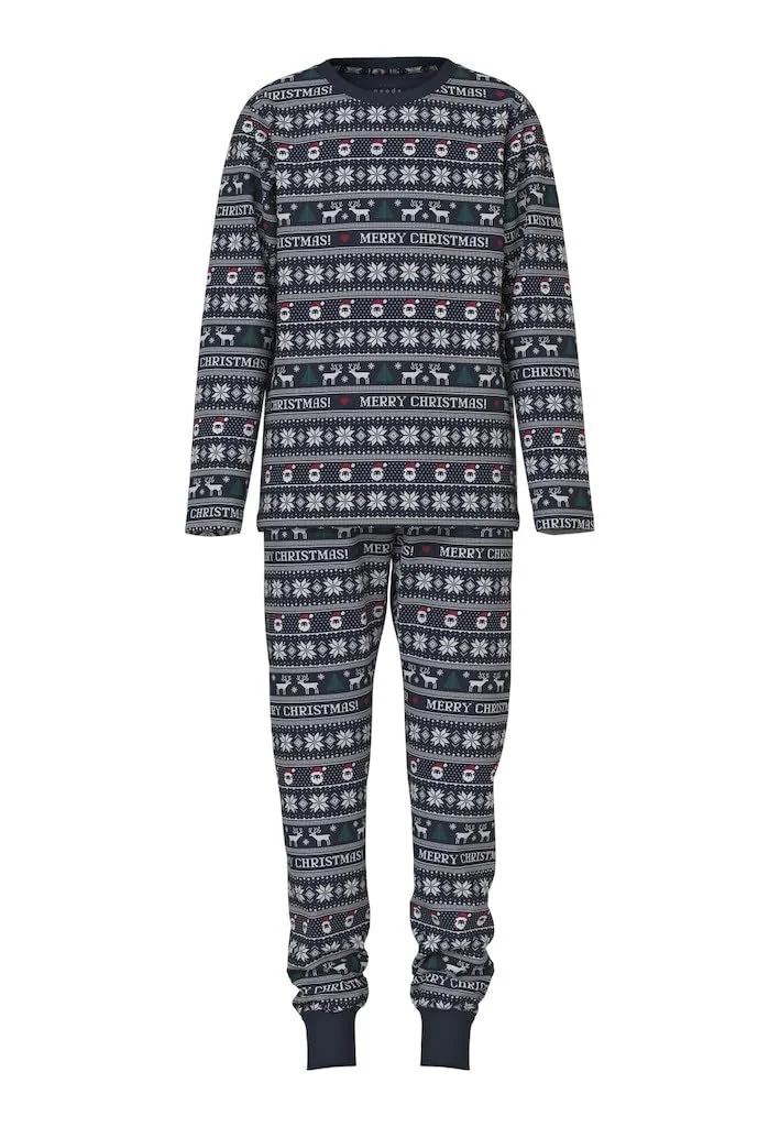 Піжама NAME IT Unisex Nknvismas Ls Nightset, фото №1 Піжама NAME IT Unisex Nknvismas Ls Nightset, фото №1