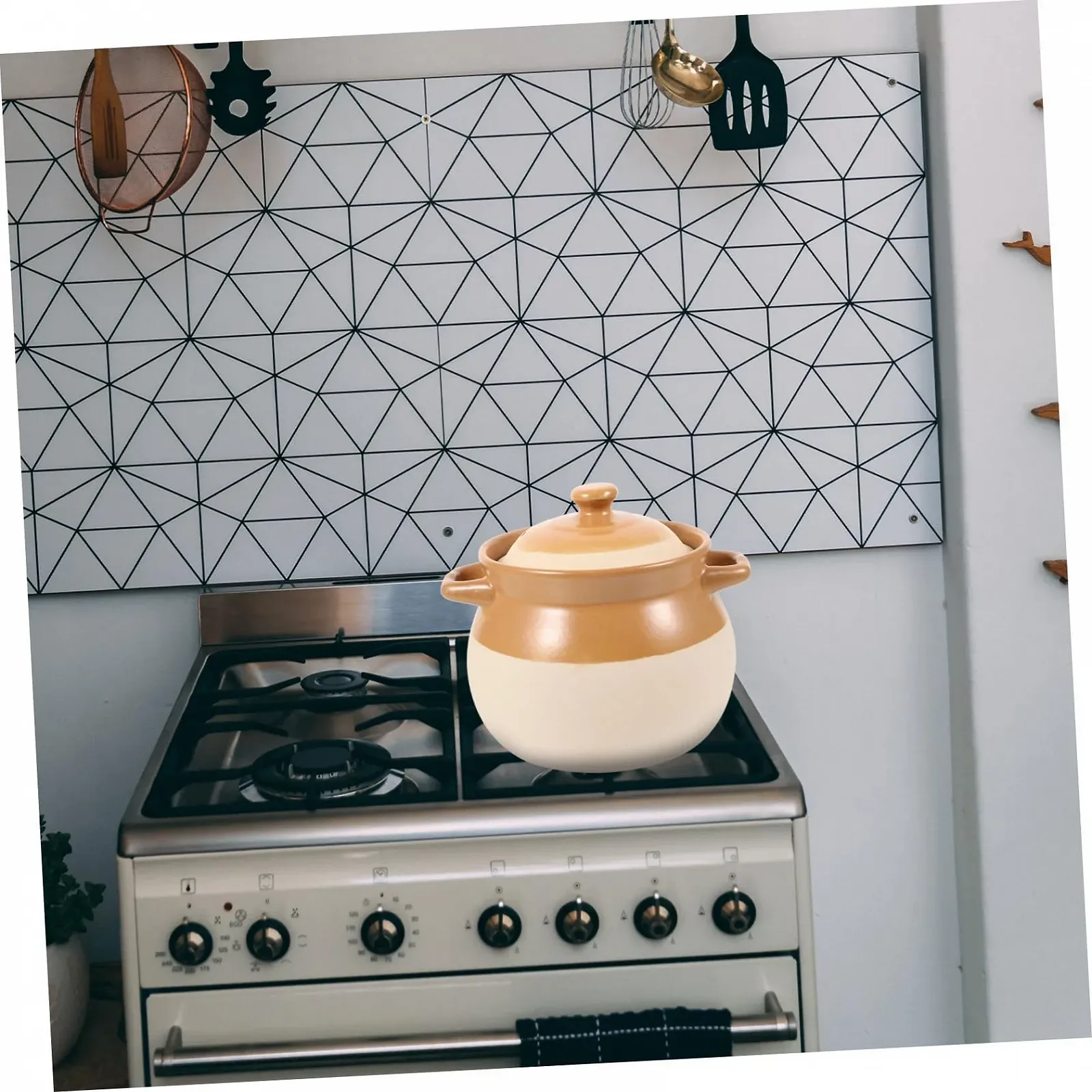 Кастрюля VALICLUD керамическая термостойкая винтажная для газовой плиты и тушения, фото №7 Кастрюля VALICLUD керамическая термостойкая винтажная для газовой плиты и тушения, фото №7