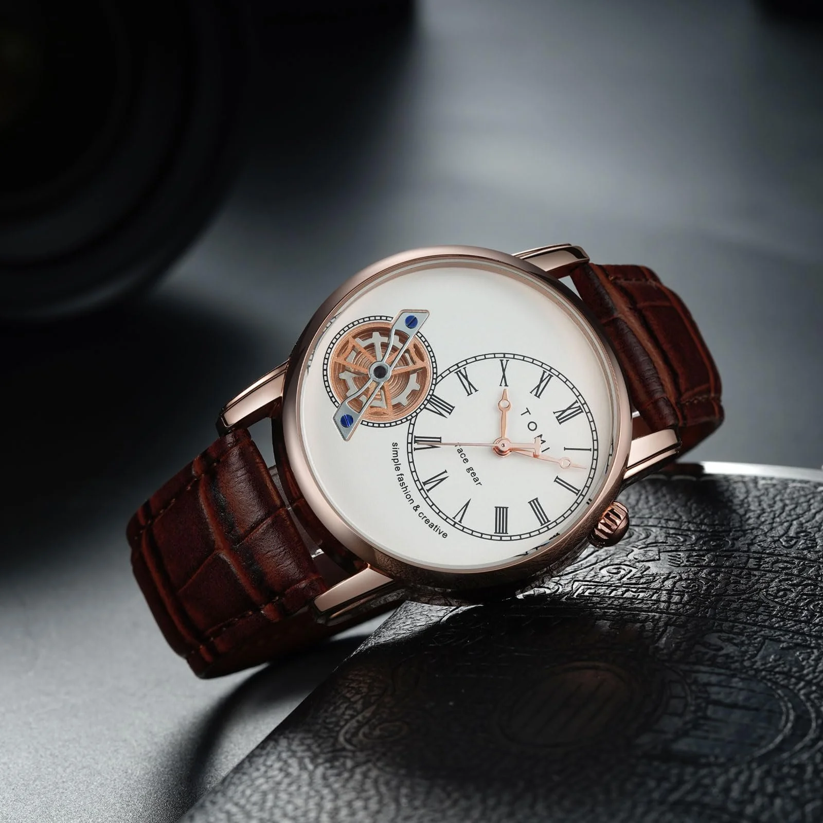 Часы Мужские CIVO Аналоговые Кварцевые Ремешок Кожа Водонепроницаемые, фото №3 Часы Мужские CIVO Аналоговые Кварцевые Ремешок Кожа Водонепроницаемые, фото №3