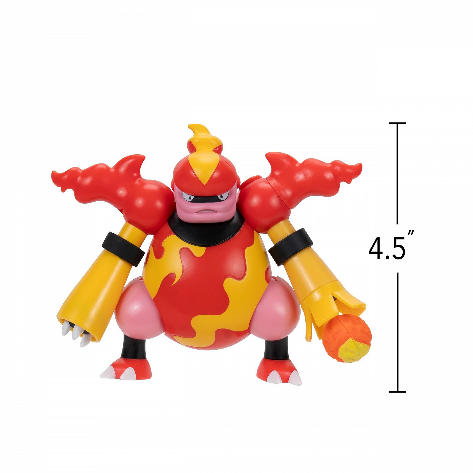 Бойові фігурки Pokémon Knakrack, Magbrant, Tauros, Dragonfly, 11,5 см, 4 шт., фото №4