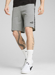 Шорти ESS TAPE Shorts 68468303 Puma Сірий XS - Фото 1