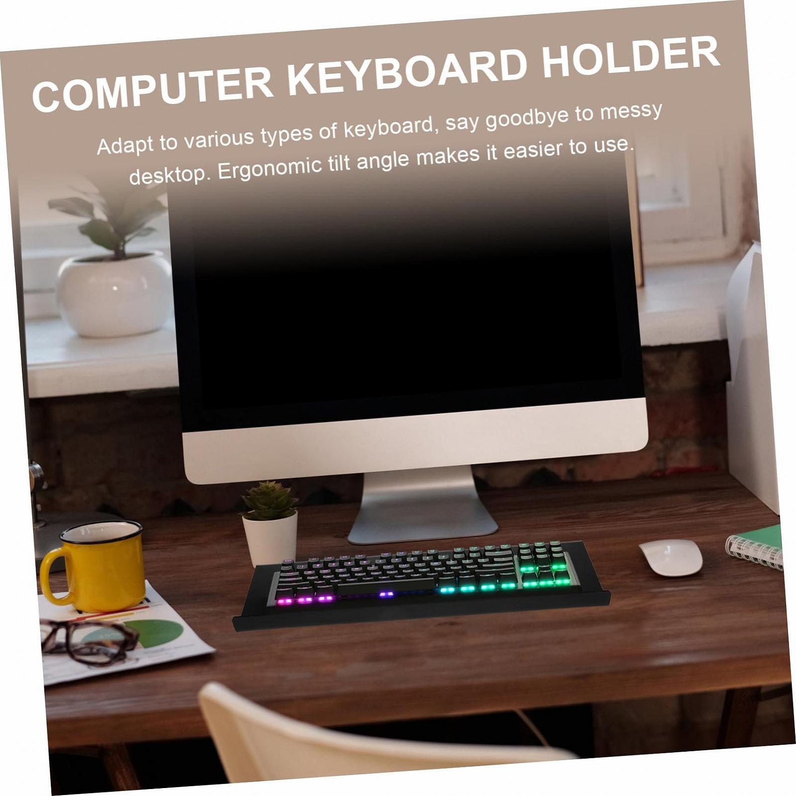 Підставка для клавіатури акрилова SEWACC ергономічна з похилим дизайном, фото №3 Підставка для клавіатури акрилова SEWACC ергономічна з похилим дизайном, фото №3