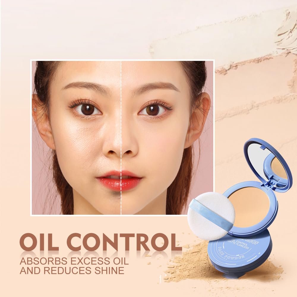Пудра Пресована Gagk Matte Perfection Oil Control 01 Classic Ivory, фото №6