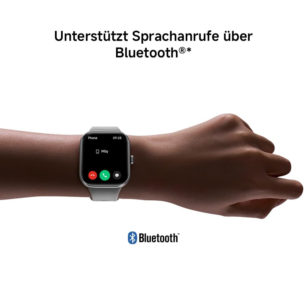 Смарт-годинник Xiaomi Redmi Watch 5, 2.07" AMOLED, 60 Гц, 150+ спортивних режимів, 5ATM, GNSS, датчик серцевого ритму та SPO₂, Bluetooth-дзвінки, алюмінієва рамка, обертова коронка, лавандовий, фото №8