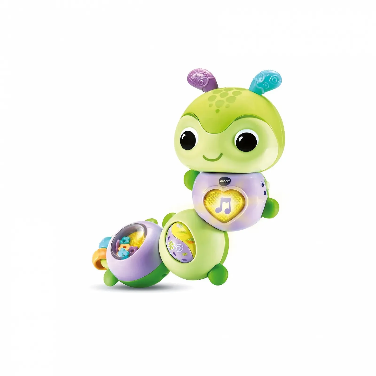 Игрушка для развития моторики, которая говорит и поет VTech Spinning Fun Caterpillar, фото №3