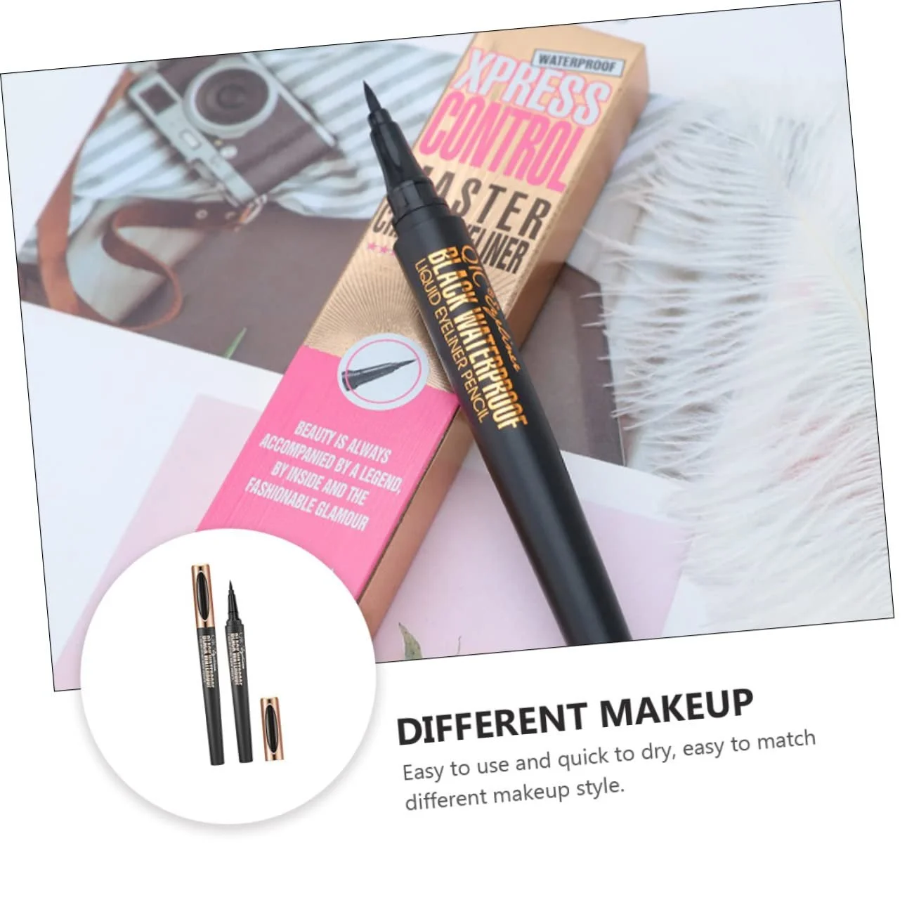 Подводка Lurrose Черный Коричневый, фото №5