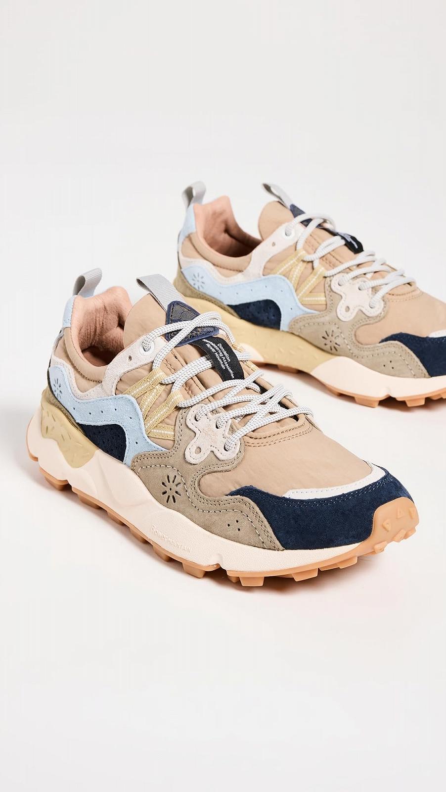 Кросівки Flower Mountain Yamano 3 Чоловічі Замша/Нейлон Чорний/Коричневий/Хакі, фото №4