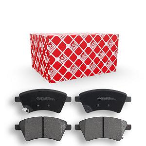 Комплект гальмівних колодок, дискове гальмо FEBI BILSTEIN 16658 для FIAT SUZUKI, передній міст - Фото 1