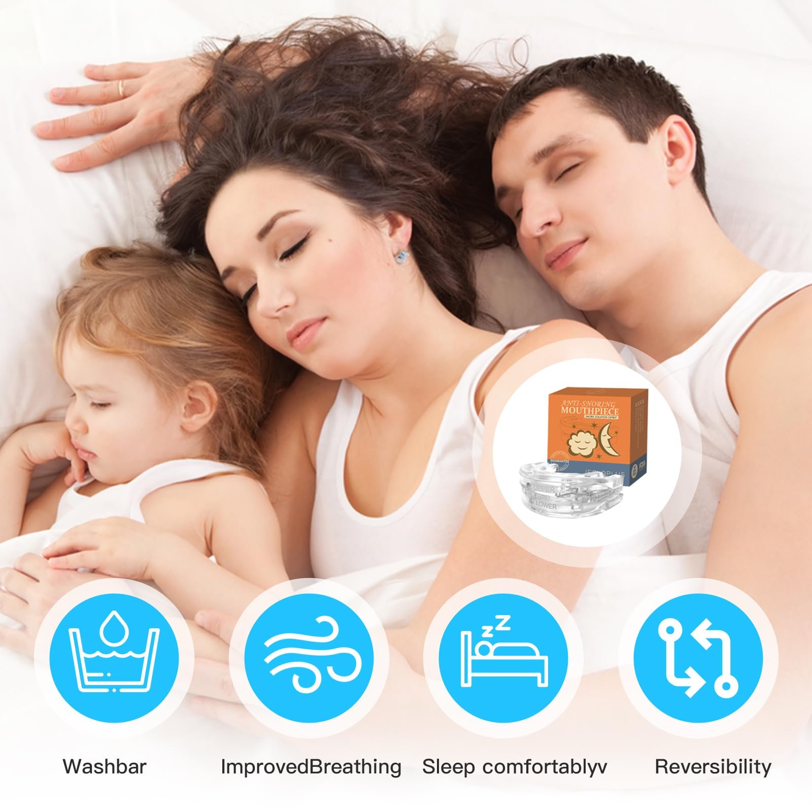 Щипці проти хропіння Регульовані, Багаторазові та Ефективні Позбавтеся від розладів сну, фото №6