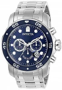 Годинник кварцовий Invicta Pro Diver чоловічий, нержавіюча сталь, 48 мм - Фото 1