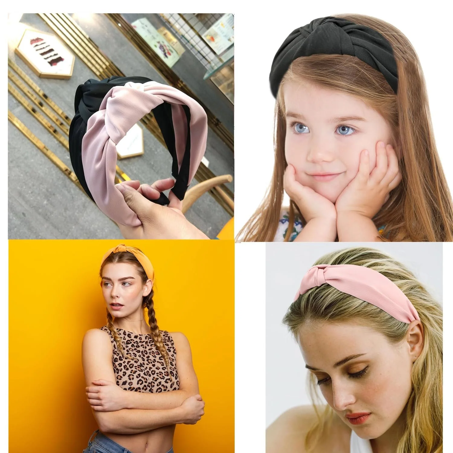 Набір з 3 обручів з вузлом, фото №6