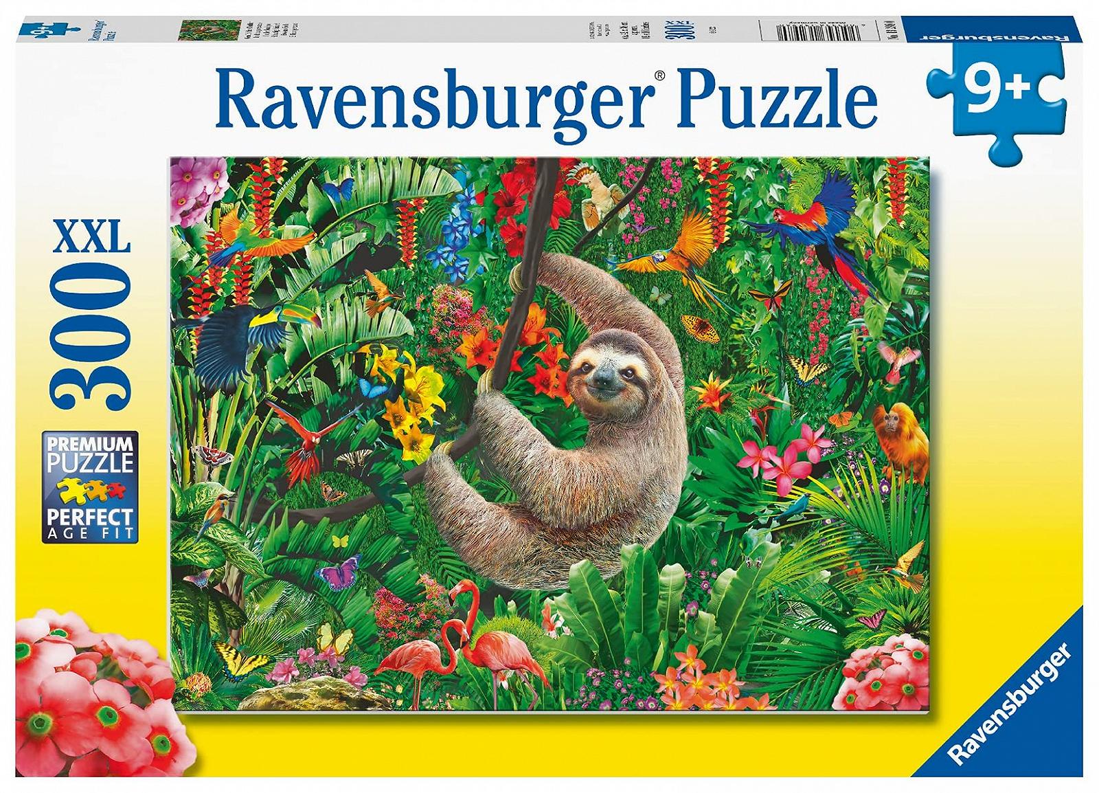 Пазл Ravensburger Children's Puzzle XXL Cosy Sloth 300 елементів, фото №1