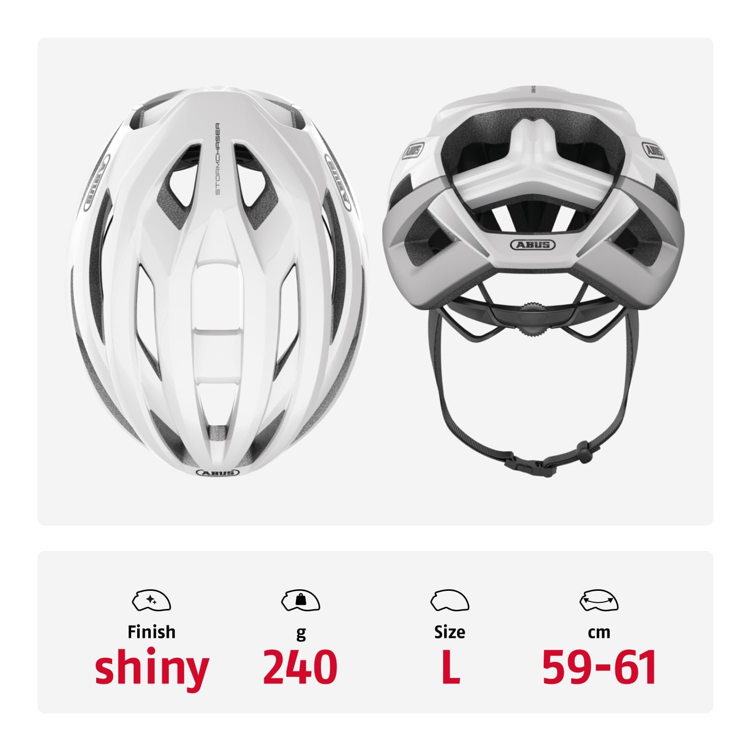 Шолом ABUS StormChaser Road Bike, фото №3